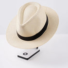 Panama classique a bord large - Beige - M (56 - 58cm) | La boutique du chapeau