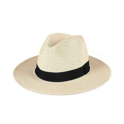 Panama en paille - Beige - M (56 - 58cm) | La boutique du chapeau