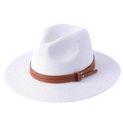 Panama en Paille Souple - Blanc - M (56 - 58cm) | La boutique du chapeau
