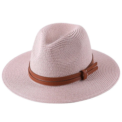 Panama en Paille Souple - Rose - M (56 - 58cm) | La boutique du chapeau