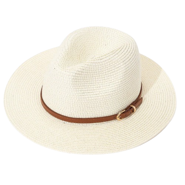 Panama homme et femme - Crème - M (56 - 58cm) | La boutique du chapeau