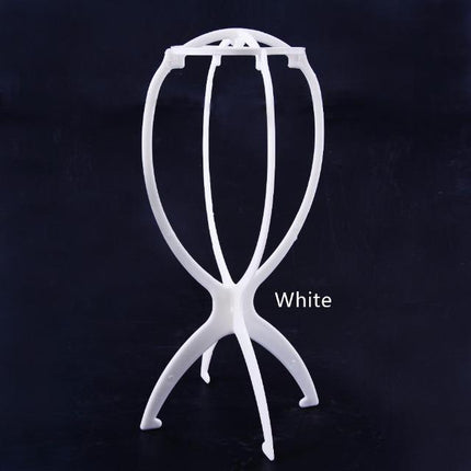 Porte chapeau pliable en plastique noir - Blanc - | La boutique du chapeau