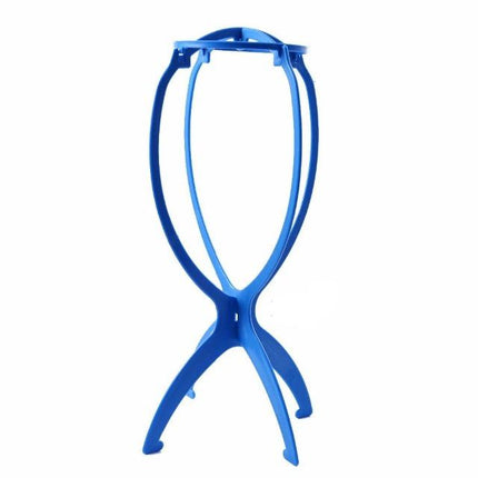 Porte chapeau pliable en plastique noir - Bleu - | La boutique du chapeau