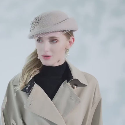 Chapeau fedora femme - Vidéo