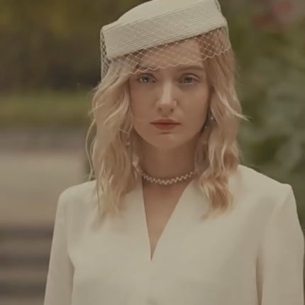 Chapeau Bibi femme - Blanc - M (53 - 58cm) | La boutique du chapeau - Vidéo