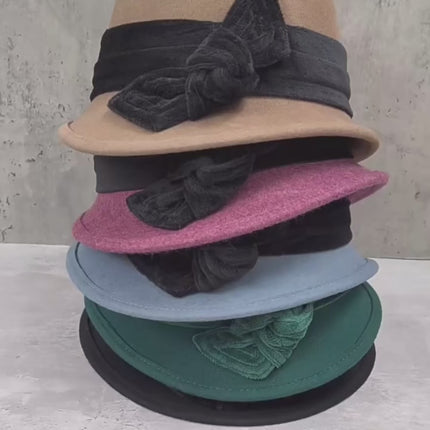 Chapeau cloche femme - Vidéo