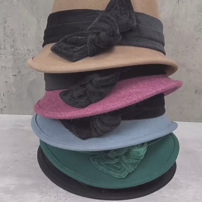 Chapeau cloche femme - Vidéo