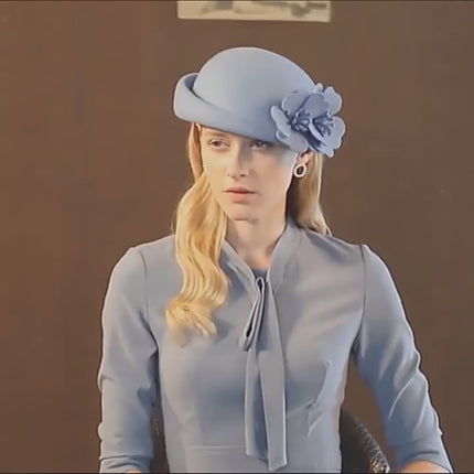Chapeau fedora en laine - Vidéo