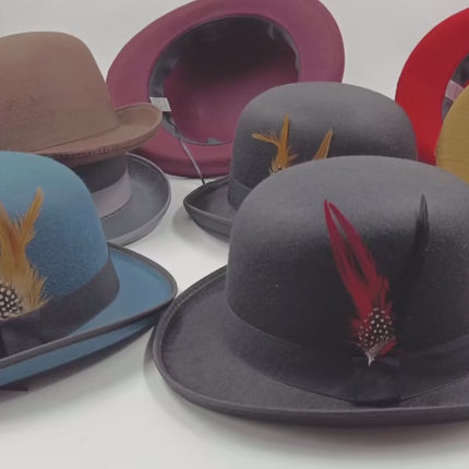 Chapeau Melon - Violet | La boutique du chapeau - Vidéo