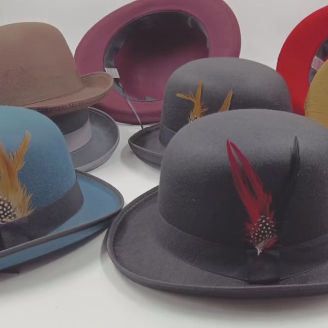 Chapeau Melon - Violet | La boutique du chapeau - Vidéo