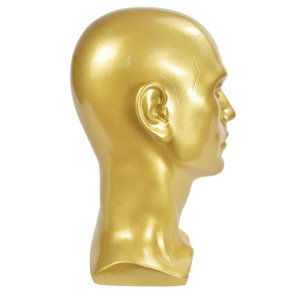 Tête de Mannequin style support pour perruque chapeau lunettes - Noir - | La boutique du chapeau