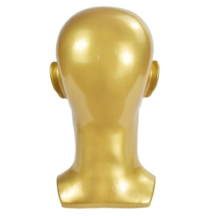 Tête de Mannequin style support pour perruque chapeau lunettes - Noir 2 - | La boutique du chapeau