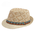 Trilby homme paille - Kaki - M (56 - 58cm) | La boutique du chapeau