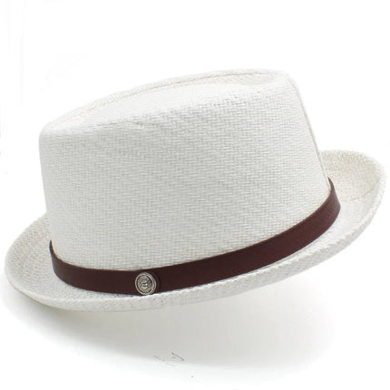 Trilby pour homme et femme - Blanc - M (56 - 58cm) | La boutique du chapeau