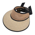 Visière de plage pliable à large bord - Kaki - Ajustable (du 54 au 59) | La boutique du chapeau