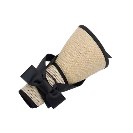 Visière de plage pliable à large bord - Khaki - Ajustable (du 54 au 59) | La boutique du chapeau