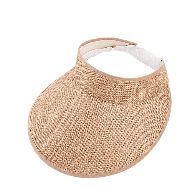 visière pare soleil - Beige - Ajustable (du 54 au 59) | La boutique du chapeau