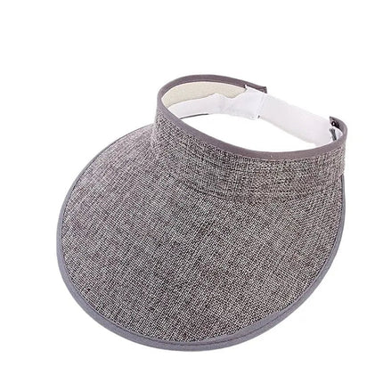 visière pare soleil - Beige - Ajustable (du 54 au 59) | La boutique du chapeau