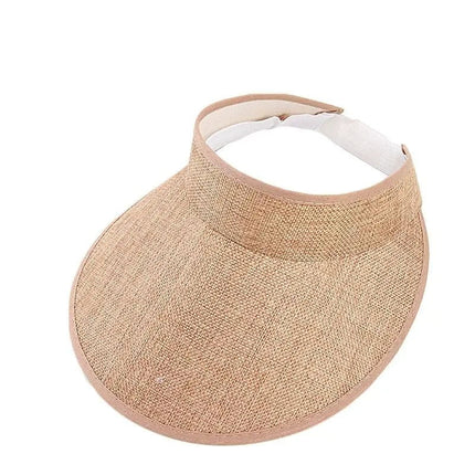 visière pare soleil - Beige - Ajustable (du 54 au 59) | La boutique du chapeau
