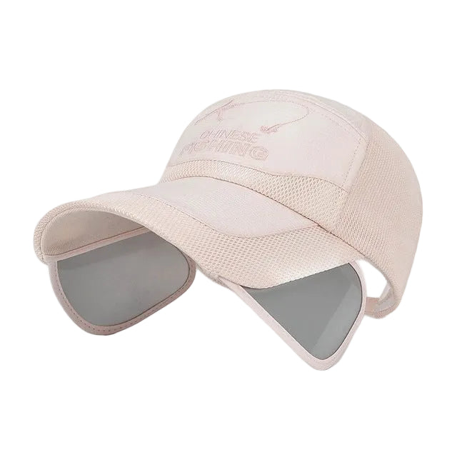 Visière rétractable - Rose - Ajustable (du 54 au 59) | La boutique du chapeau
